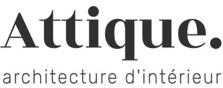 Logo attique noir